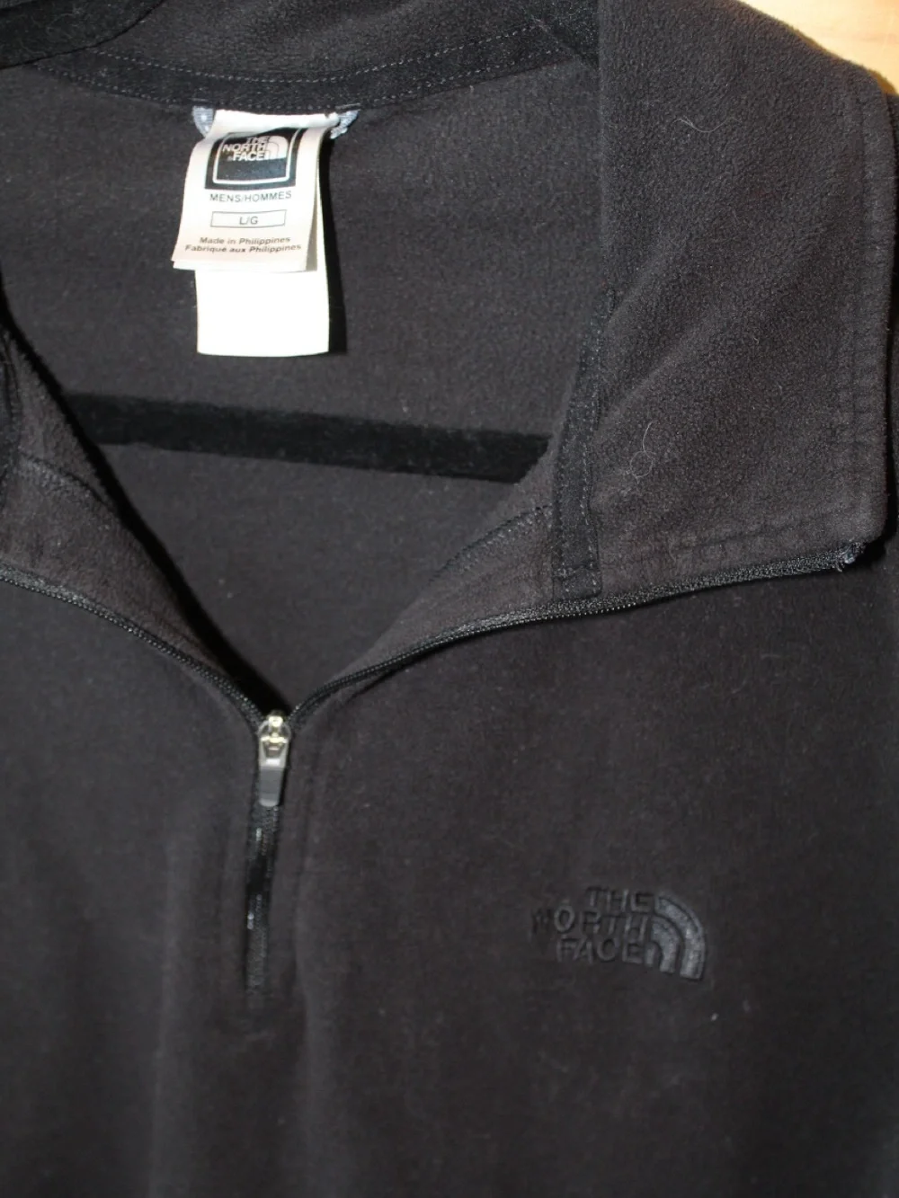 The North Face Black Quarter-Zip Fleece Pullover